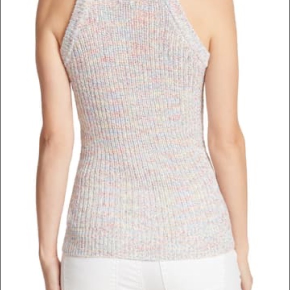 NWOT Ella Moss Speckled Margie Knit Halter Top M - Picture 3 of 10